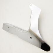 Belt Guard Lower Chrome, 60415-89C, fits a Harley Davidson EVO Softail