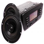 Radio Boom, 76000230, fits a Harley Davidson Touring