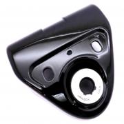 Handlebar Cover Black, 55800761, fits a Harley Davidson Roadking