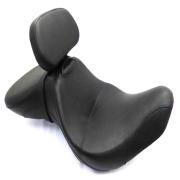 Sundowner Seat with Riders Backrest (FB), 51985-08, fits a Harley Davidson Heritage or Fat Boy '07 - '17